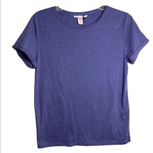 Victoria’s Secret Angels roll sleeve T-shirt Purple size S